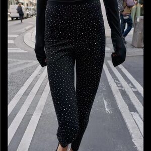 Zara High Waisted Sparkly Leggings